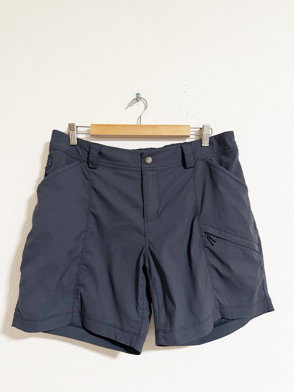 Duluth Trading Dry on the Fly Nylon Hiking Shorts Blue Size 12